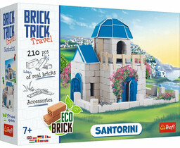 Trefl, Brick Trick, Klocki, Santorini, 61611