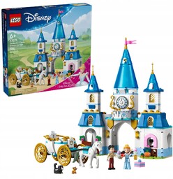 Lego Disney Princess 43275 Zamek Kopciuszka i kareta