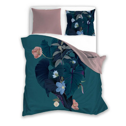 Faro Pościel bawełniana 140x200 Trendy 008 turkusowa pudrowa