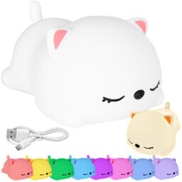 GOCKOWIAK Lampka nocna Kotek