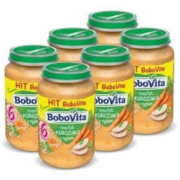 ZESTAW 6 x BoboVita Zupka rosołek z kurczaka