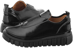 Półbuty Venezia Czarne R016PABLOBL047 (VE792-a)