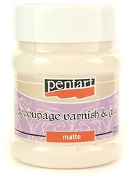 Klej z werniksem do decoupage 230 ml, matowy