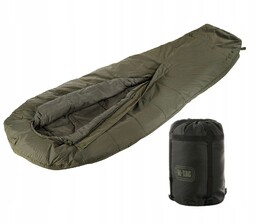 Śpiwór Turystyczny Wojskowy 1800g 230cm Z Pokrowcem Survival