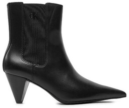 Botki Calvin Klein YW0YW01676 Czarny