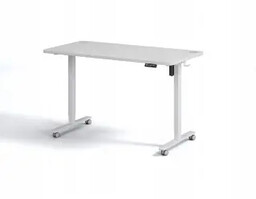Black Point IBUKI 140cm Regulacja wysokości Biały Biurko