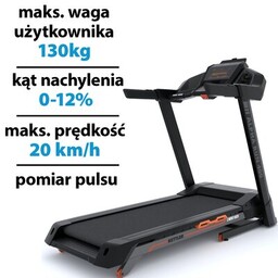 KETTLER Bieżnia elektryczna Alpha Run 400 1800W 20km/h