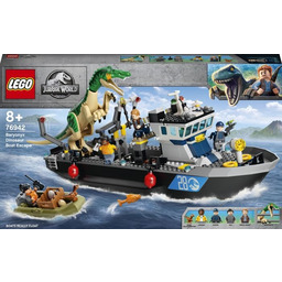 LEGO Jurassic World, klocki, klocki, Barionyks i ucieczka