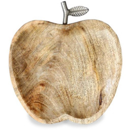 Taca dekoracyjna drewniana drzewo mango 3x23x25 185550
