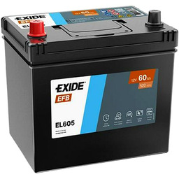 EXIDE EL605 Akumulator Pojemność akumulatora: 60Ah