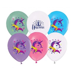 Balony Jednorożce 12" 5szt Godan GD-GZ-JED5-30683