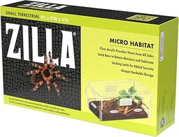 Zilla Micro Habitat Terraria z zatrzaskiem blokującym, naziemne,