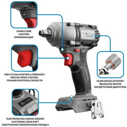 Graphite Klucz udarowy bezszczotkowy 450Nm Energy+