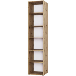 Edinos Premium Regał biurowy 40 cm dąb sonoma