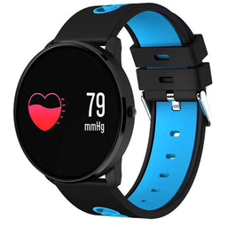 Garett, Smartwatch, Zegarek sportowy, Sport 14, czarno-niebeiski