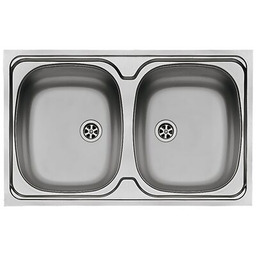 Zlewozmywak INTL 2B 80 x 50 cm bez