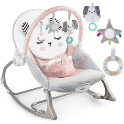 Multifunkcyjny leżaczek bujaczek dla niemowląt kołyska z wibracjami