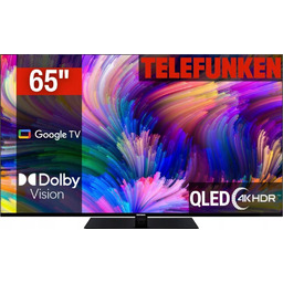 Telewizor Google TV 65'' QLED Telefunken D65Q700M6CW DVBT2