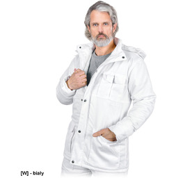 KMO-WHITE - Kurtka zimowa Master w wersji przedłużanej