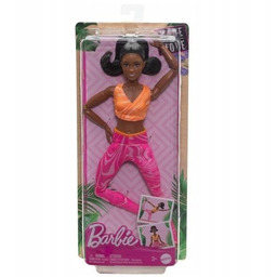 BARBIE. LALKA MADE TO MOVE CZARNE WŁOSY, MATTEL