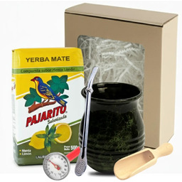 Zestaw Prezentowy Cytrynowa Yerba Mate Pajarito Menta Limon