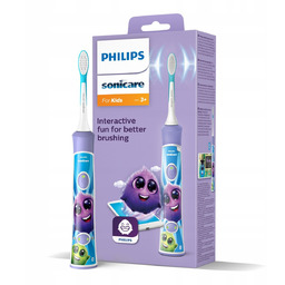 Philips Sonicare Kids szczoteczka soniczna dla dzieci fioletowa