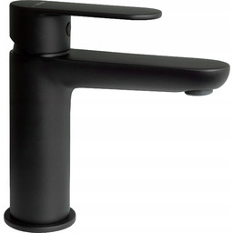 Bateria umywalkowa stojąca Deante Alpinia nero-czarny