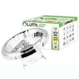 Żarówka LED G53 AR111 15W 24 biała ciepła