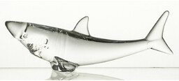 Figurka kryształowa rekin 12 cm 17335