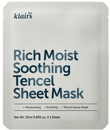 KLAIRS_Rich Moist Soothing Tencel Sheet Mask regenerująca maska