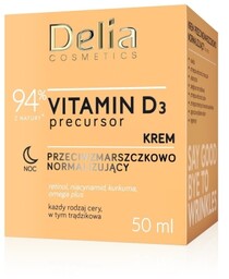Delia Cosmetics Vitamin D3 Precursor Krem przeciwzmarszczkowo -