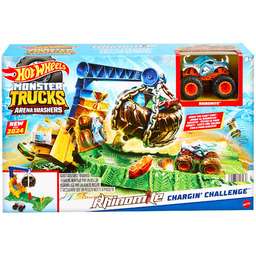 Hot Wheels Monster Trucks Arena: wyzwanie dla Rhinomity