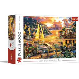 Trefl Łapiąc Sny Puzzle 6000 Elementów o Wysokiej