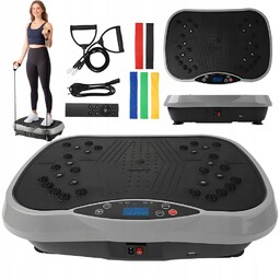 Masażu Platforma Wibracyjna 3D Pionowa 10 Programów 150KG