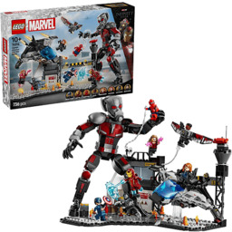 Klocki LEGO Marvel Kapitan Ameryka: Wojna bohaterów bitwa