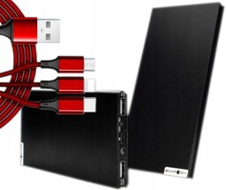 Powerbank 20000 mAh 2xUSB 2.1A Latarka Do Telefonu