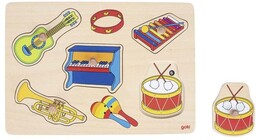 Goki, układanka dźwiękowa z uchwytami Instrumenty muzyczne