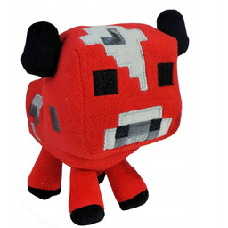 MASKOTKA Z GRY MINECRAFT GRZYBOWA KROWA CZERWONA PRZYTULANKA
