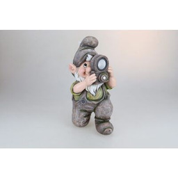 Figurka ze światłem solarnym Krasnal 44 cm