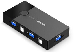 Przełącznik KVM Ugreen 30357 - czarny