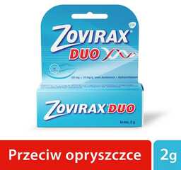 Zovirax Duo krem - 2 g -> Odbiór
