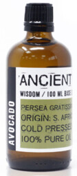 Olej Bazowy z Awokado, Ancient Wisdom, 100ml