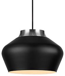 Markslojd lampa wisząca Kom 31 cm czarna 107378