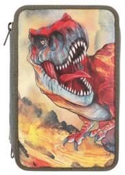 Depesche- Piórnik Dino World Triple Dinozaur w kolorze