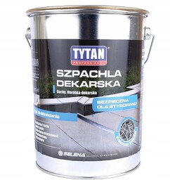 Szpachla Dekarska Czarna Tytan 5KG