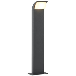 Zewnętrzna Lampa Lucande, Tinna, czarny, taras, aluminium, nowoczesny