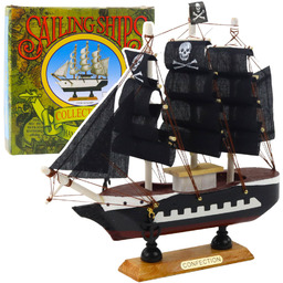 Statek Model Kolekcjonerski Żaglowiec Piracki