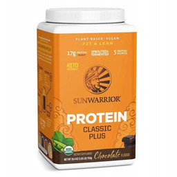 Sunwarrior Protein Classic Plus 750 g Chocolate WEGAŃSKIE