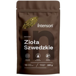 INTENSON Zioła szwedzkie Suszone (100 g) Porcja kolagenu