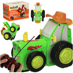 Traktor ciągnik zdalnie sterowany na pilota RC skaczący